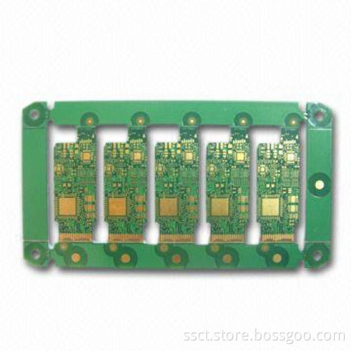 HDI Multilayer PCB with 0.1/0.1mm Minimum Width/Spacing